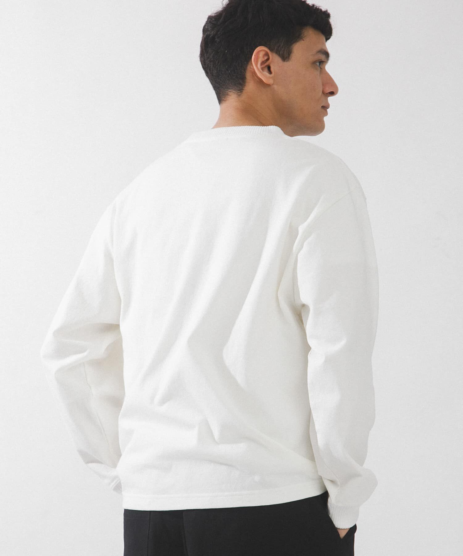 Sonny Label 「『別注』RUSSELL ATHLETIC&times;SonnyLabel　プリントヘビージャージーロングTシャツ」|Tシャツ・カットソー|