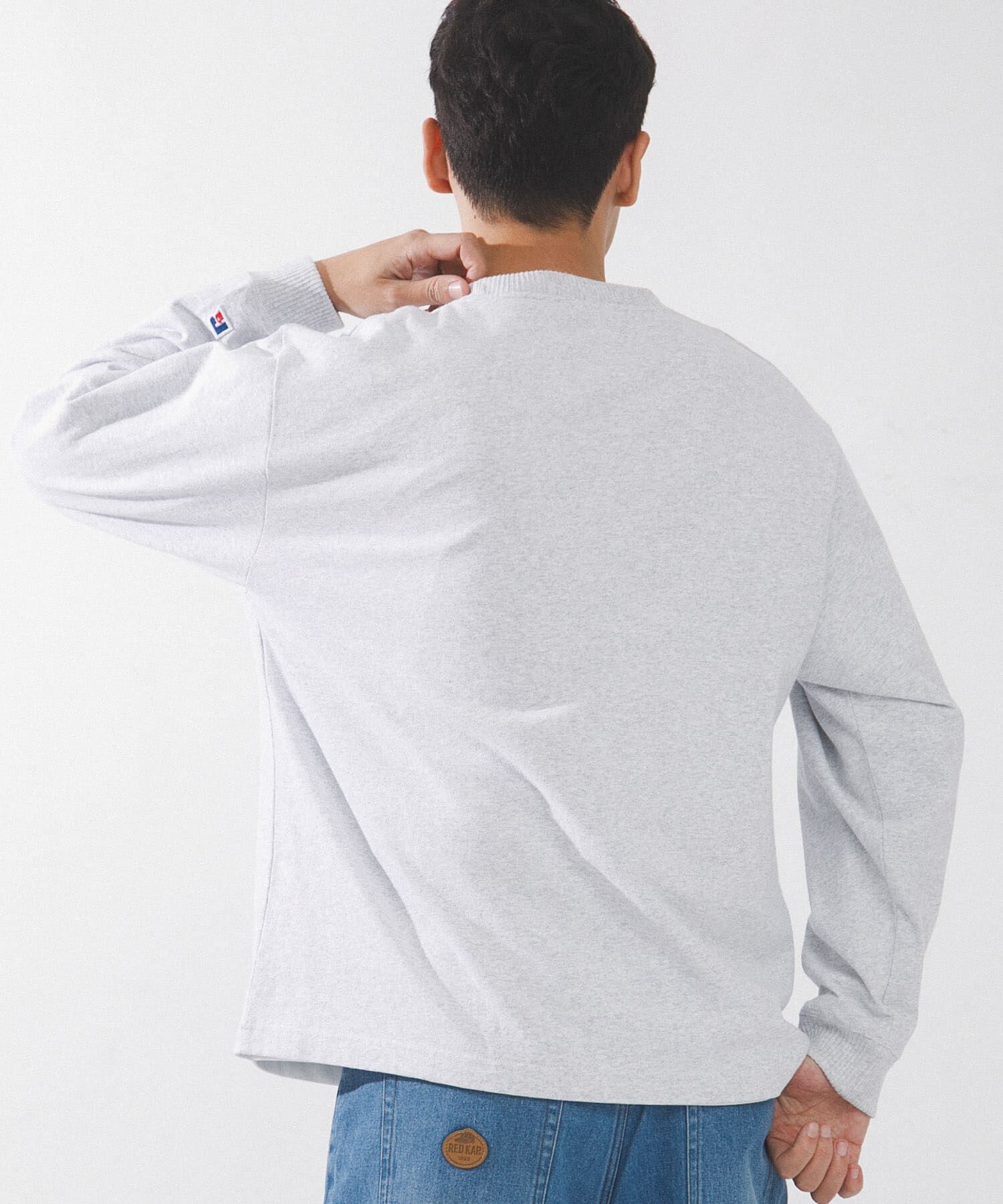 Sonny Label 「『別注』RUSSELL ATHLETIC&times;SonnyLabel　プリントヘビージャージーロングTシャツ」|Tシャツ・カットソー|