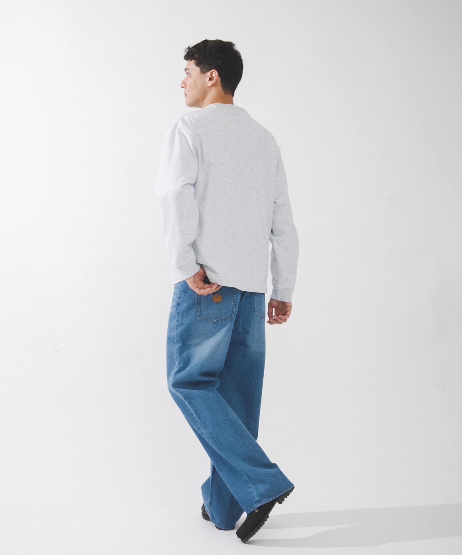 Sonny Label 「『別注』RUSSELL ATHLETIC&times;SonnyLabel　プリントヘビージャージーロングTシャツ」|Tシャツ・カットソー|