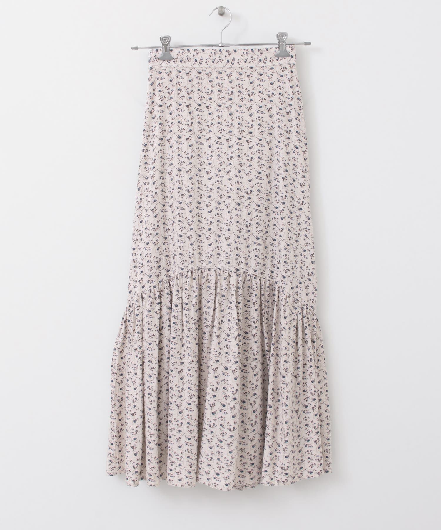  「プリントロングティアードスカート」|スカート|