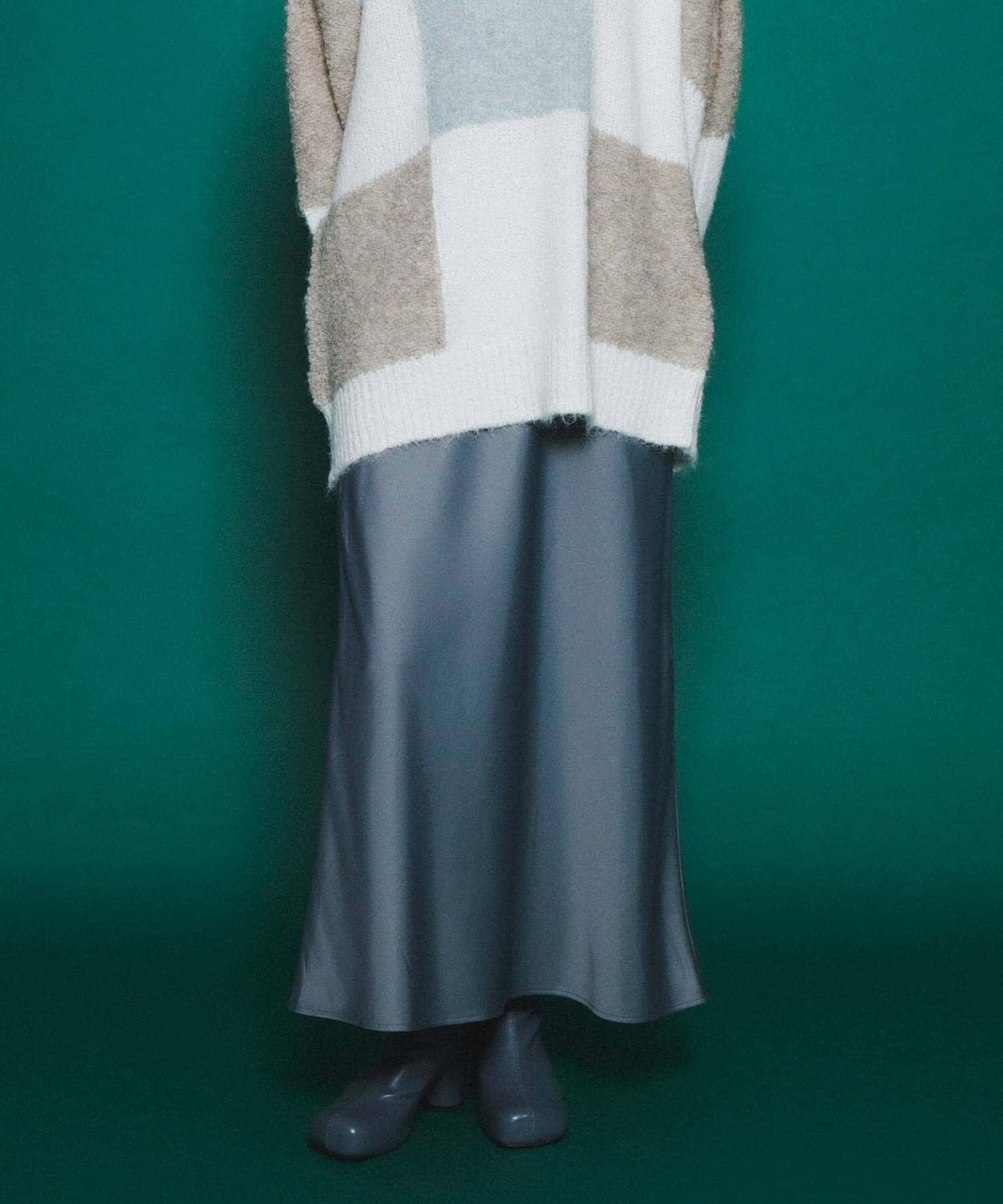  「サテンバイアススカート」|スカート|