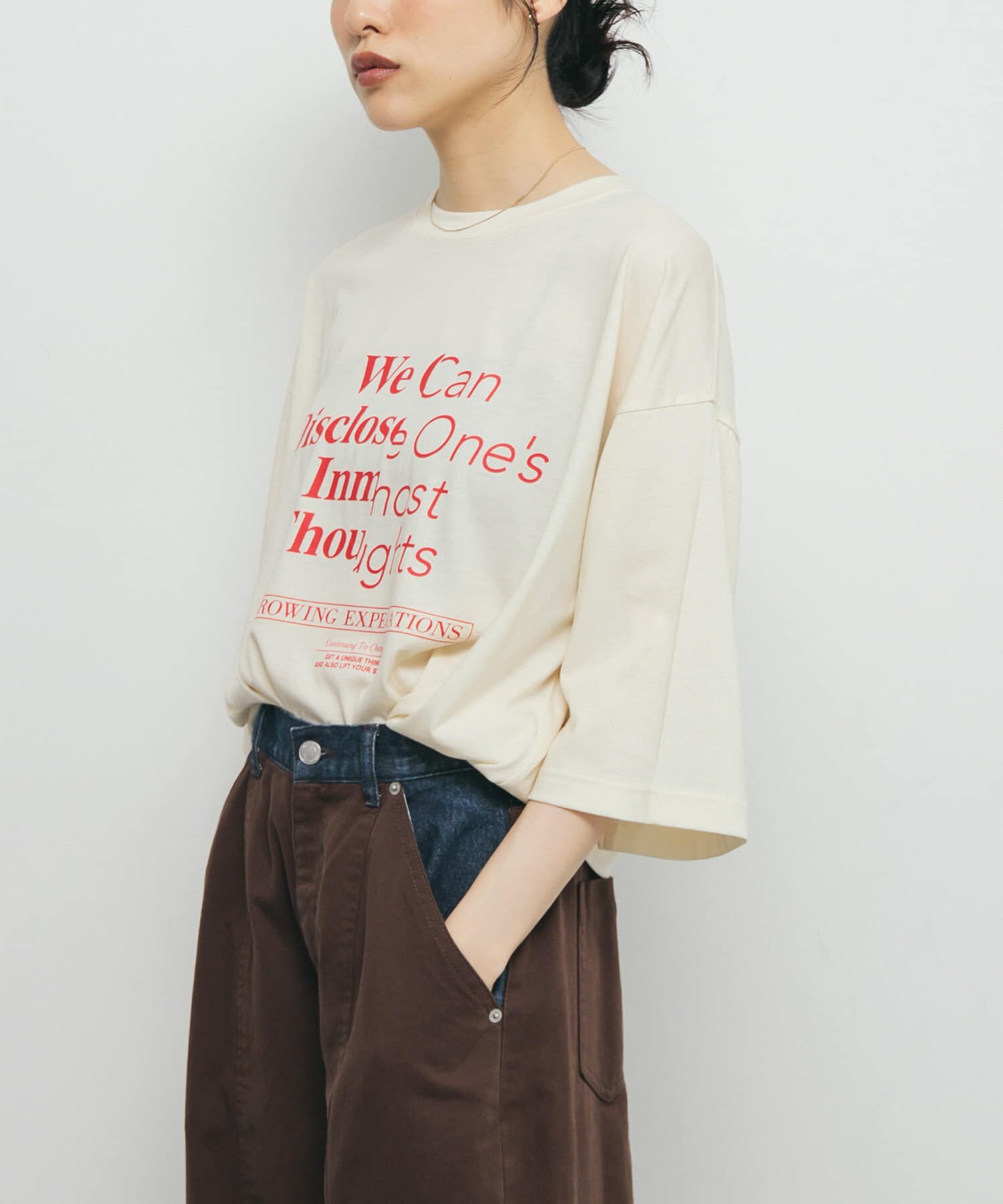  「フロントロゴBIGTEE」|Tシャツ・カットソー|イエロー系その他