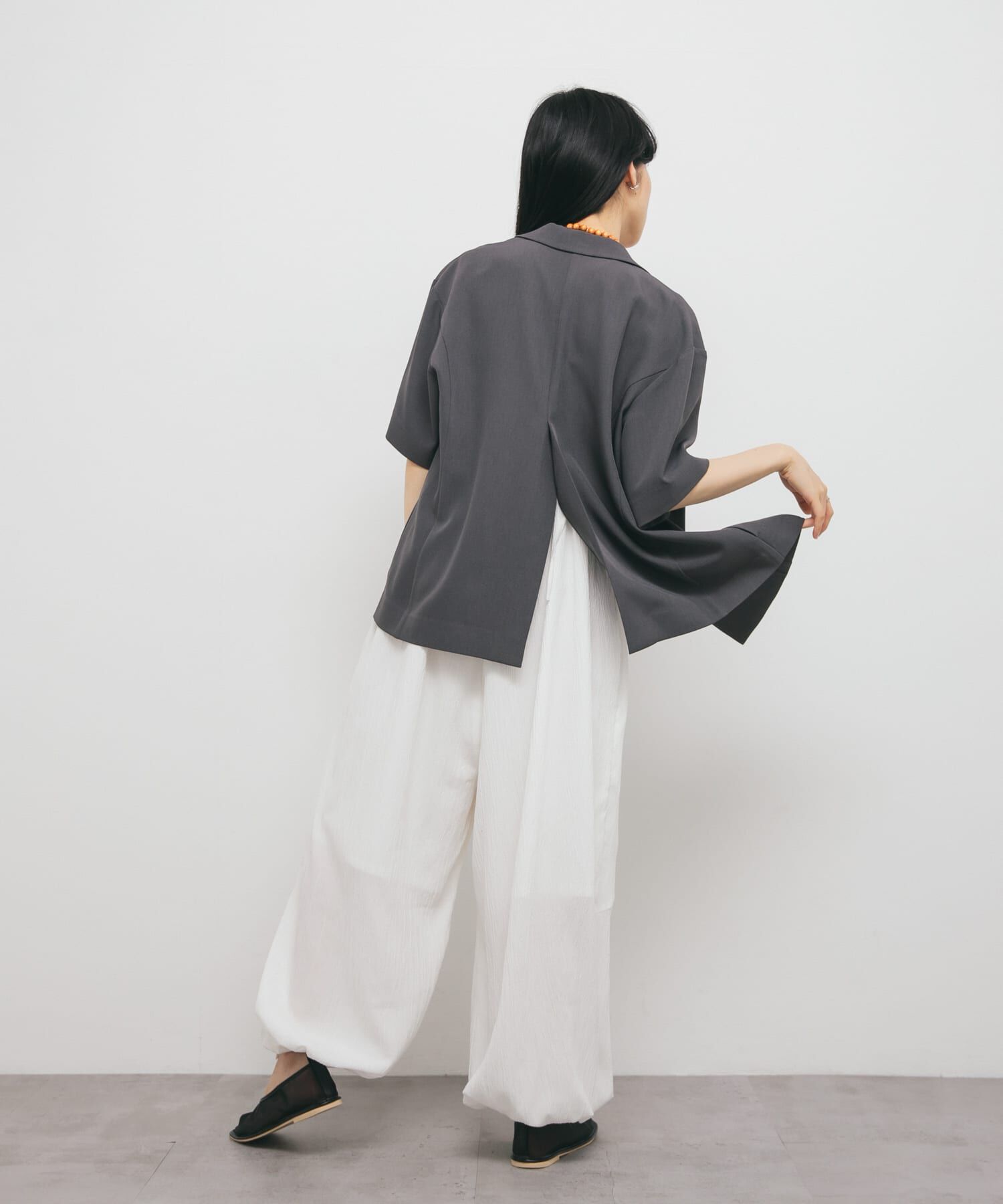  「ボリュームサロペット」|スカート|