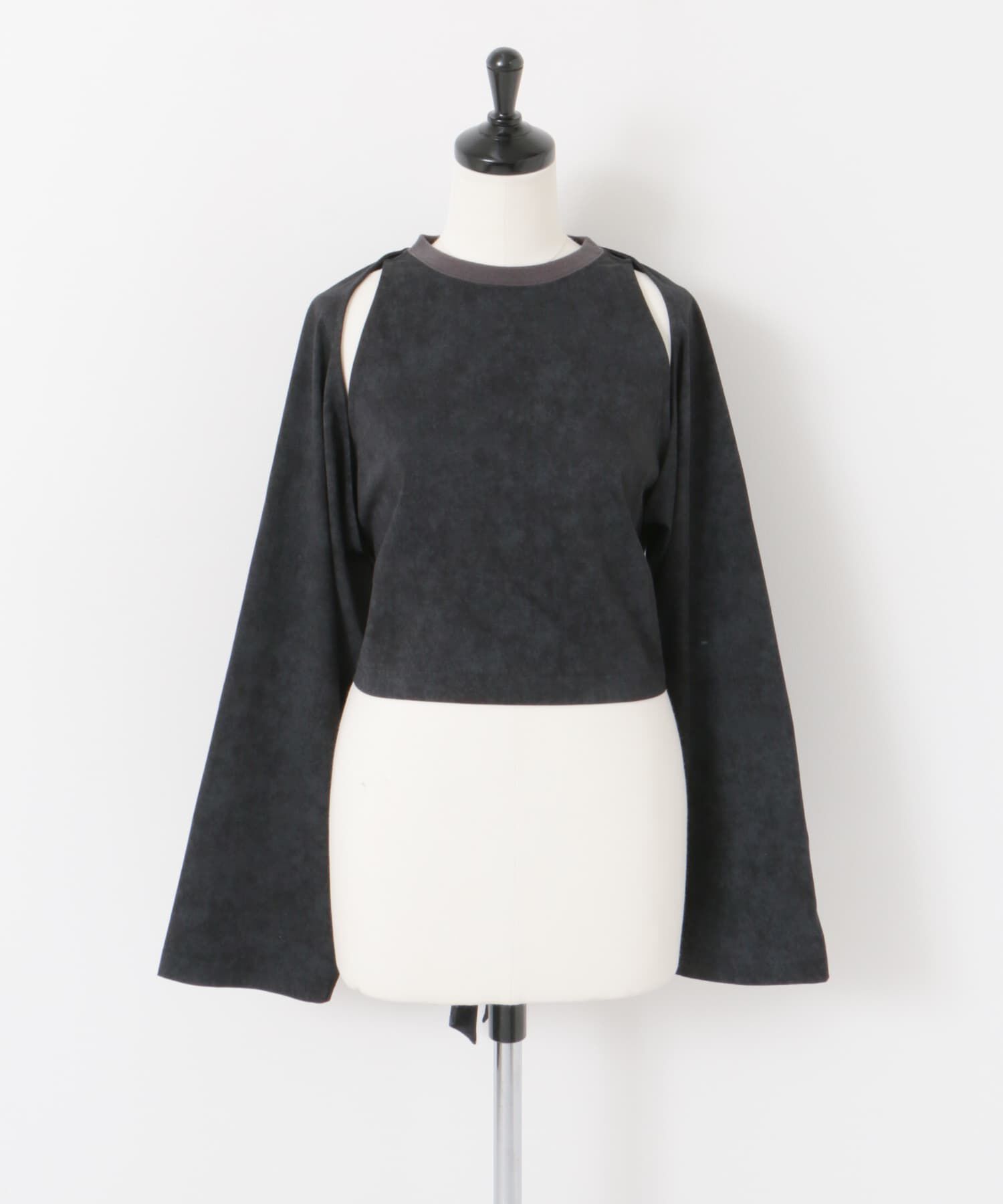  「2WAYバックリボンカットソー」|Tシャツ・カットソー|