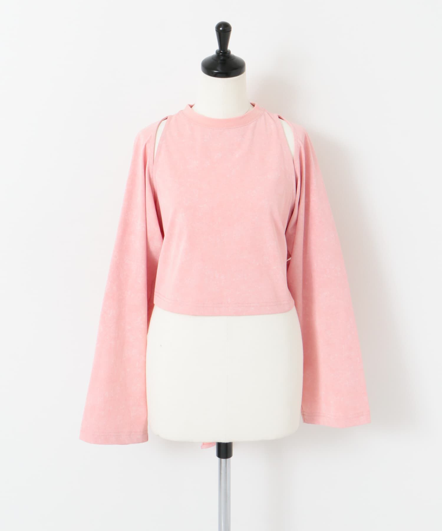  「2WAYバックリボンカットソー」|Tシャツ・カットソー|