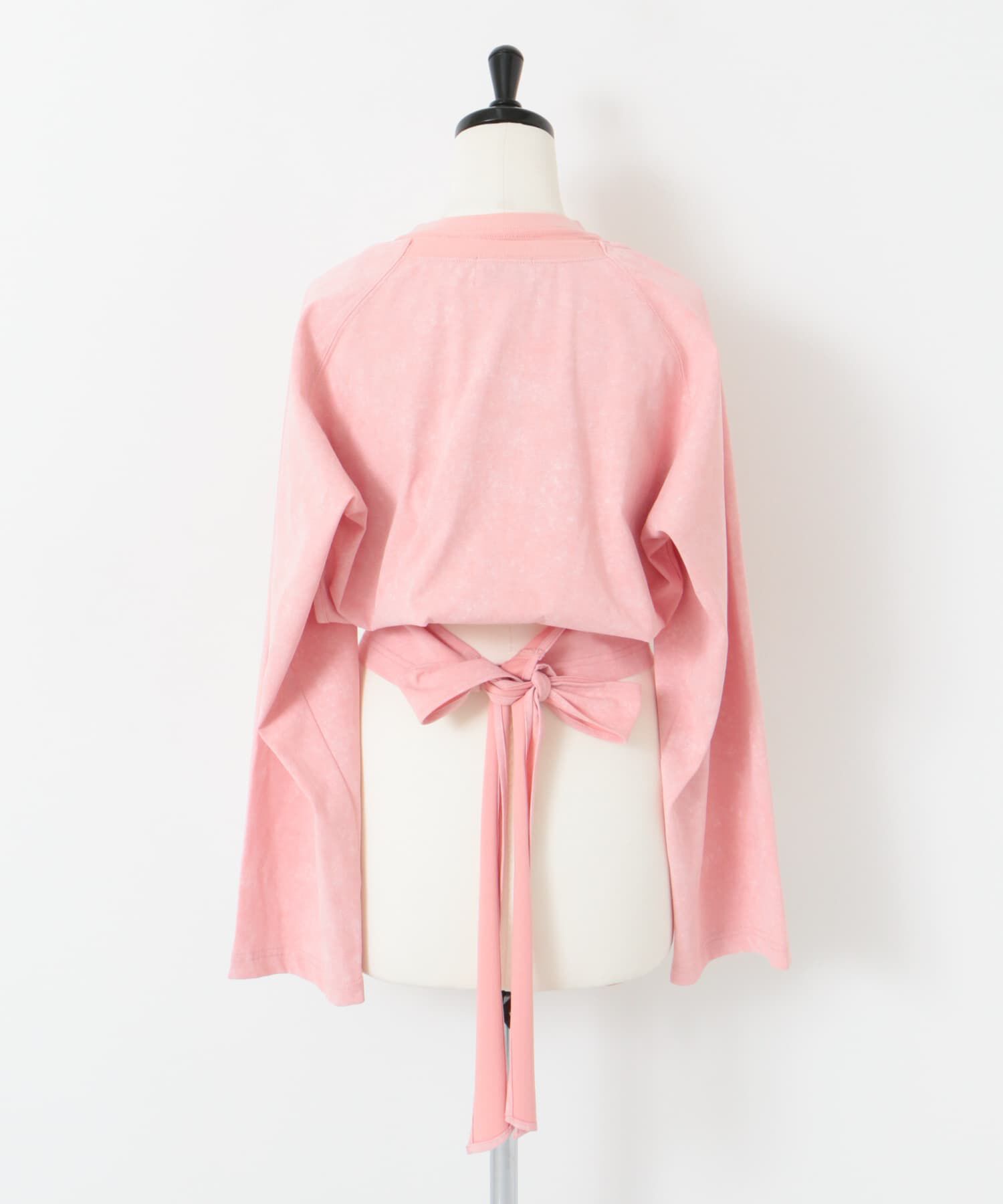  「2WAYバックリボンカットソー」|Tシャツ・カットソー|