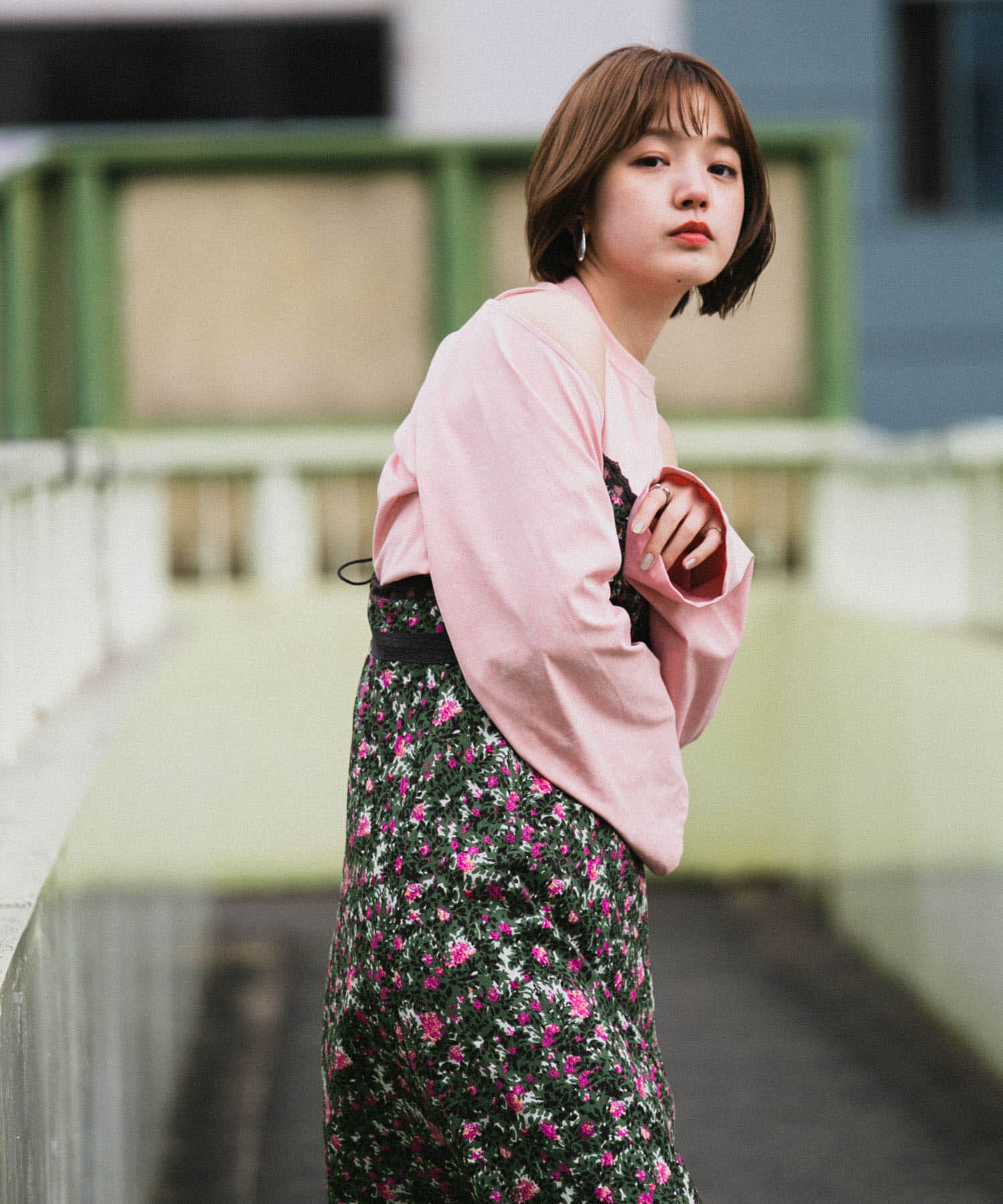  「2WAYバックリボンカットソー」|Tシャツ・カットソー|