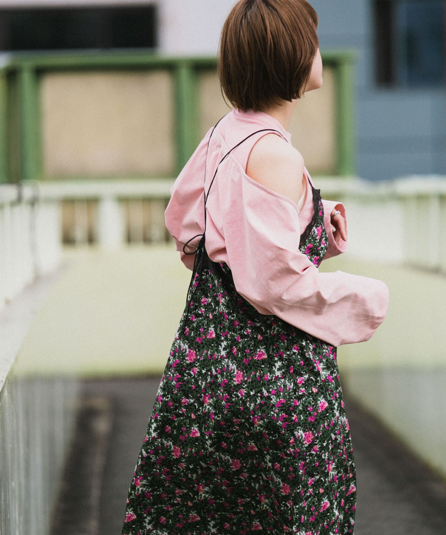  「2WAYバックリボンカットソー」|Tシャツ・カットソー|