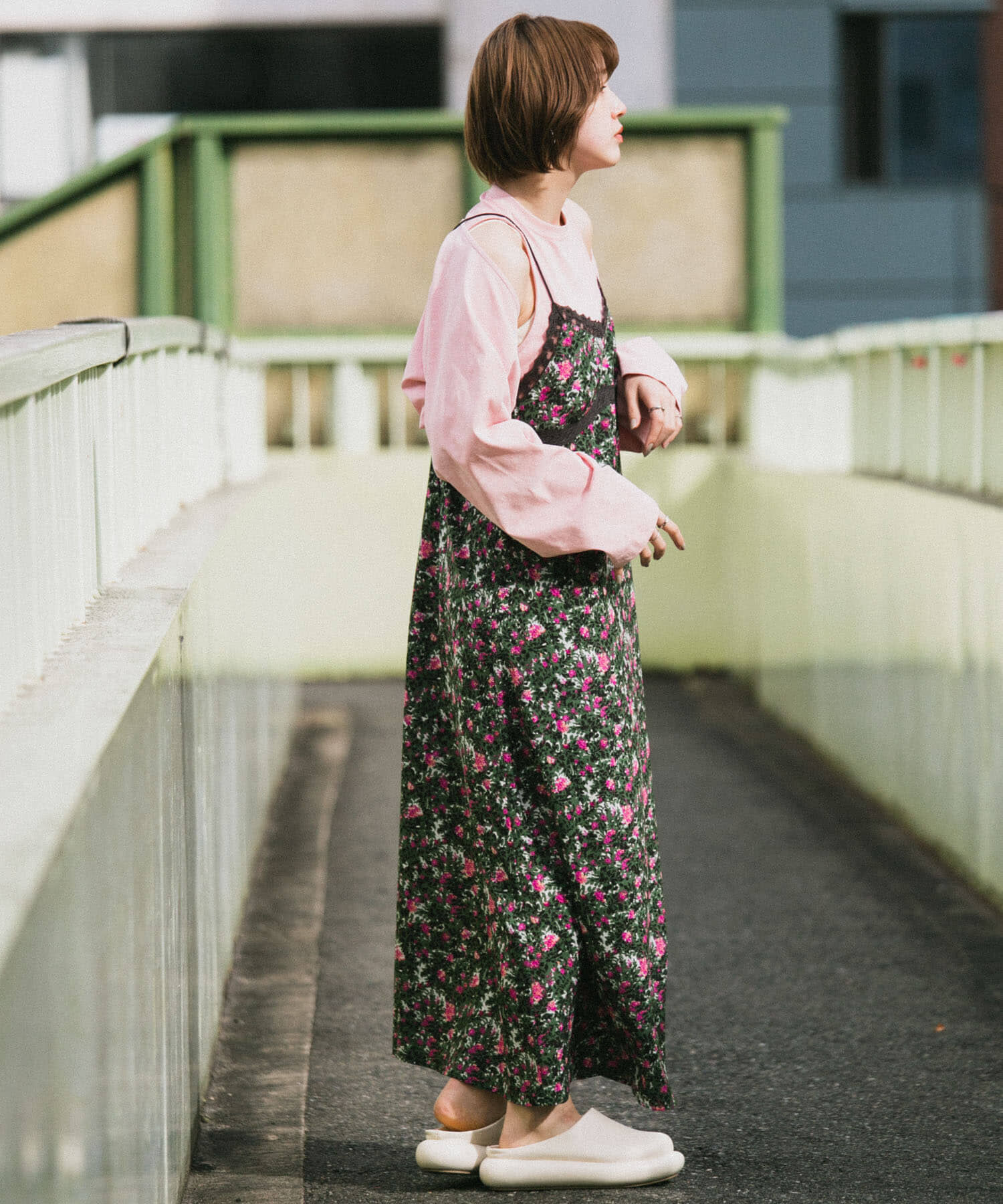  「2WAYバックリボンカットソー」|Tシャツ・カットソー|