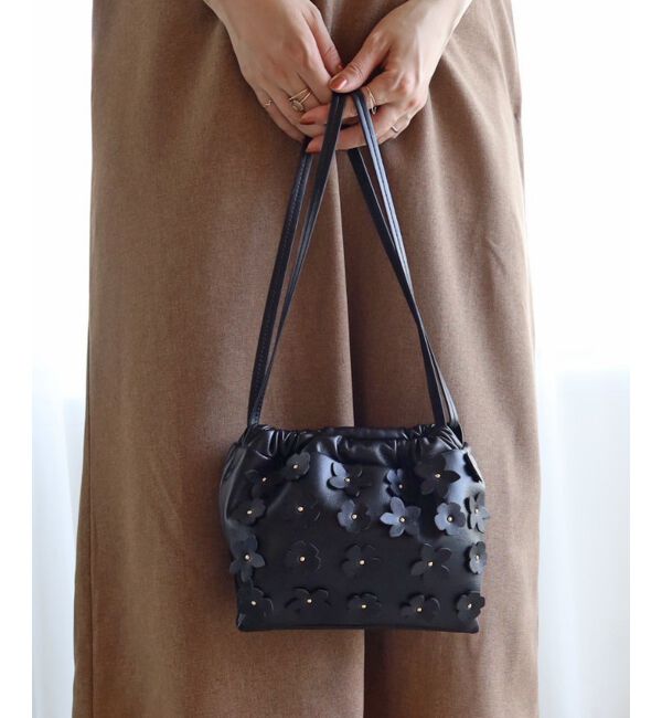 le.coeur blanc「フラワードロストバッグ」|ショルダー・メッセンジャー|