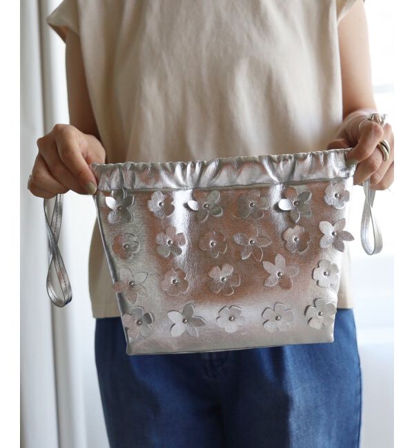 le.coeur blanc「フラワードロストバッグ」|ショルダー・メッセンジャー|