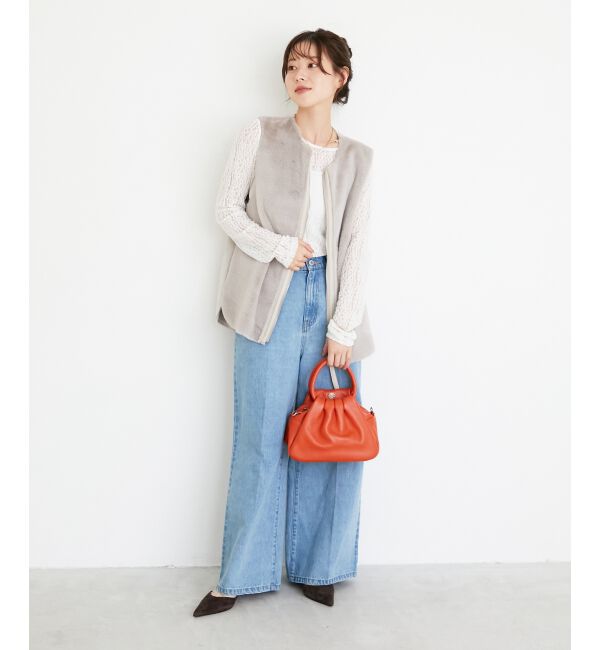  「MILLELA FIRENZEギャザーショルダーバッグ」|ショルダー・メッセンジャー|