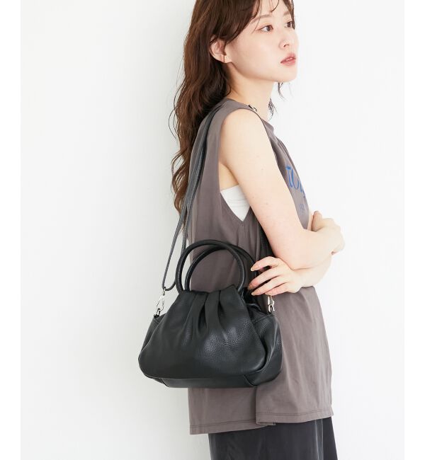  「MILLELA FIRENZEギャザーショルダーバッグ」|ショルダー・メッセンジャー|