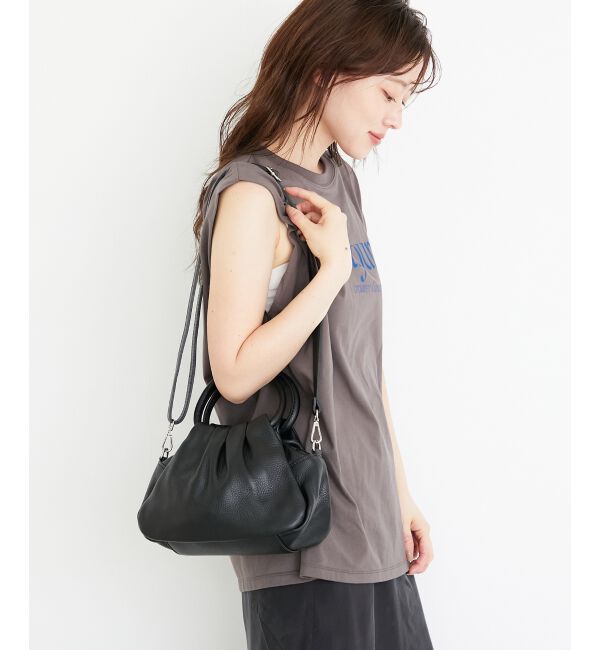  「MILLELA FIRENZEギャザーショルダーバッグ」|ショルダー・メッセンジャー|