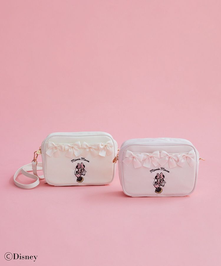 Maison de FLEUR「Minnie Mouse/リボンショルダーバッグ」|ショルダー・メッセンジャー|