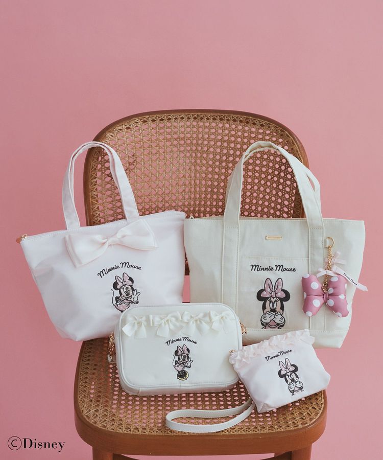 Maison de FLEUR「Minnie Mouse/リボンショルダーバッグ」|ショルダー・メッセンジャー|