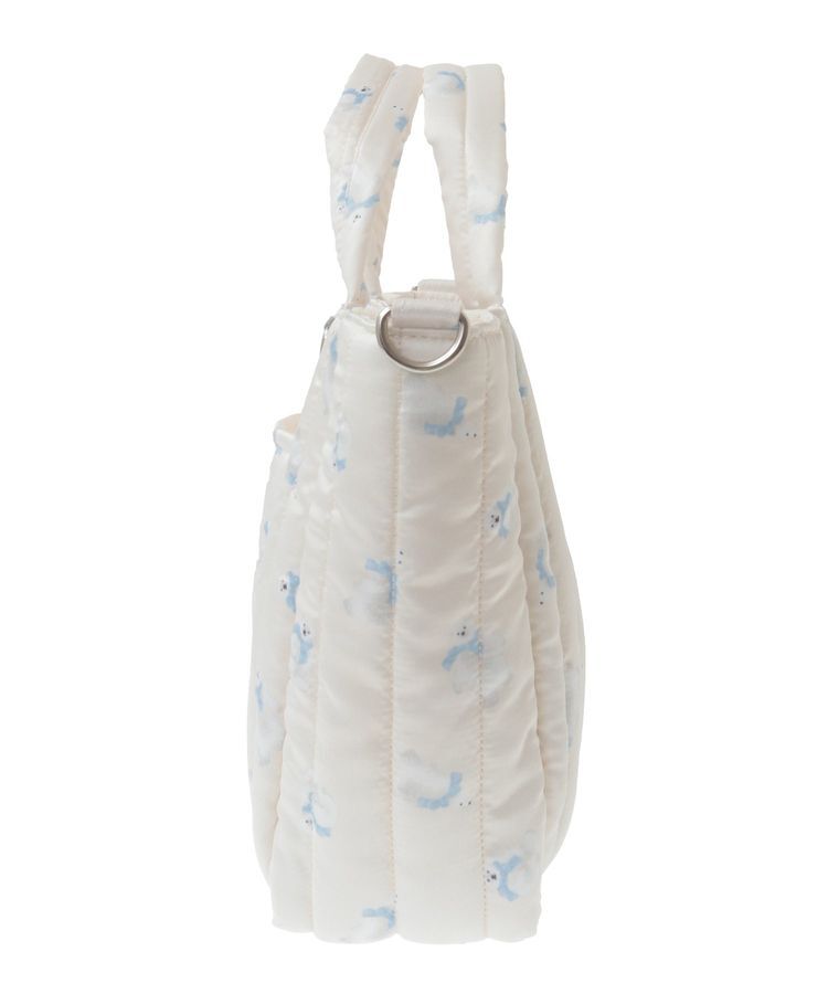 Maison de FLEUR「シロクマキルトショルダーバッグ」|ショルダー・メッセンジャー|