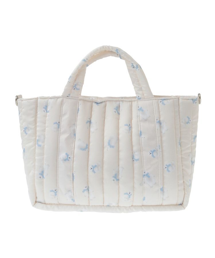 Maison de FLEUR「シロクマキルトショルダーバッグ」|ショルダー・メッセンジャー|