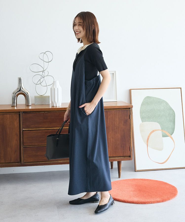 Green Parks「Vネックキャミワンピース」|ワンピース|