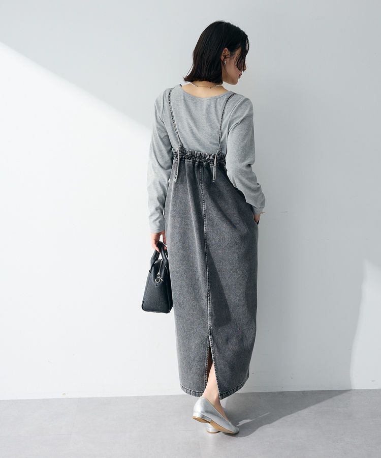 Green Parks「デニムキャミワンピース」|ワンピース|