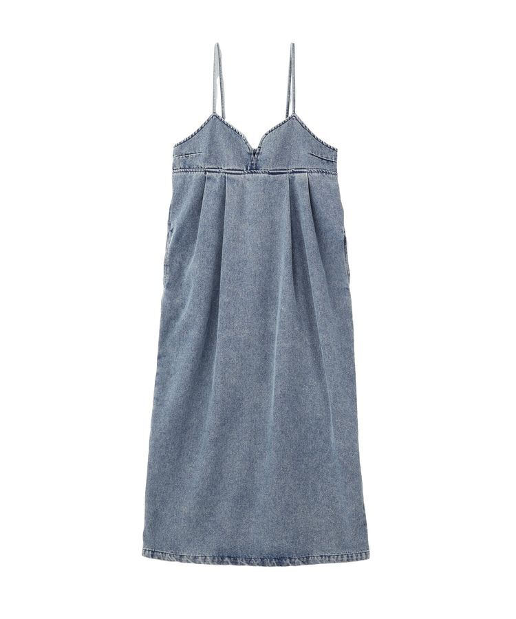 Green Parks「デニムキャミワンピース」|ワンピース|