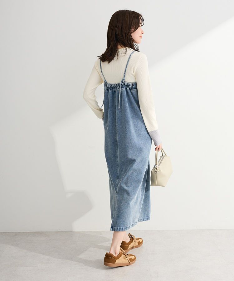 Green Parks「デニムキャミワンピース」|ワンピース|
