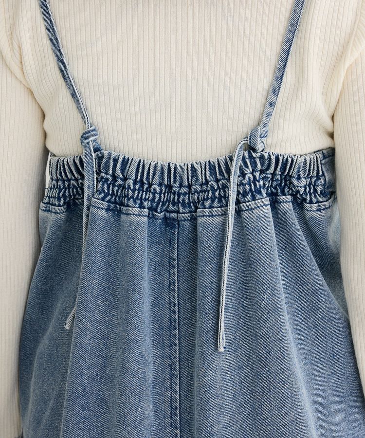 Green Parks「デニムキャミワンピース」|ワンピース|