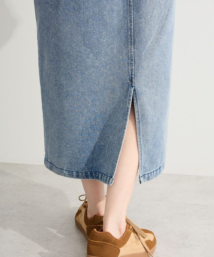 Green Parks「デニムキャミワンピース」|ワンピース|