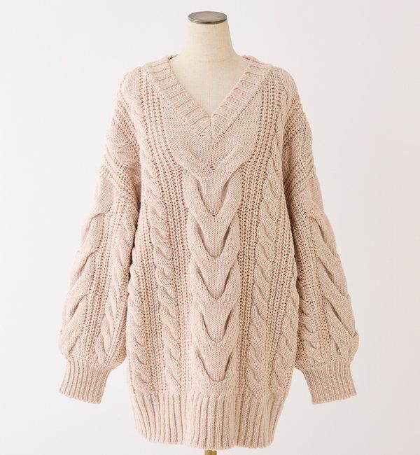  「ケーブルミニワンピース」|ワンピース|