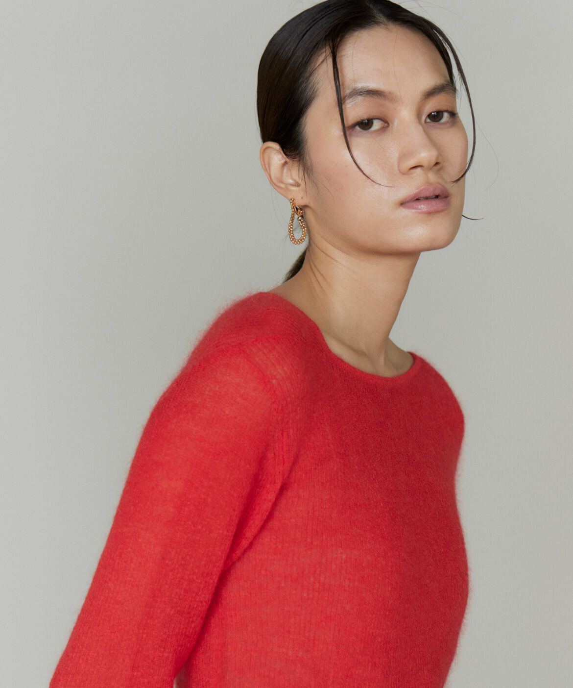 la veille by SUPERIOR CLOSET「シアーモヘアプルオーバー」|ニット・セーター|