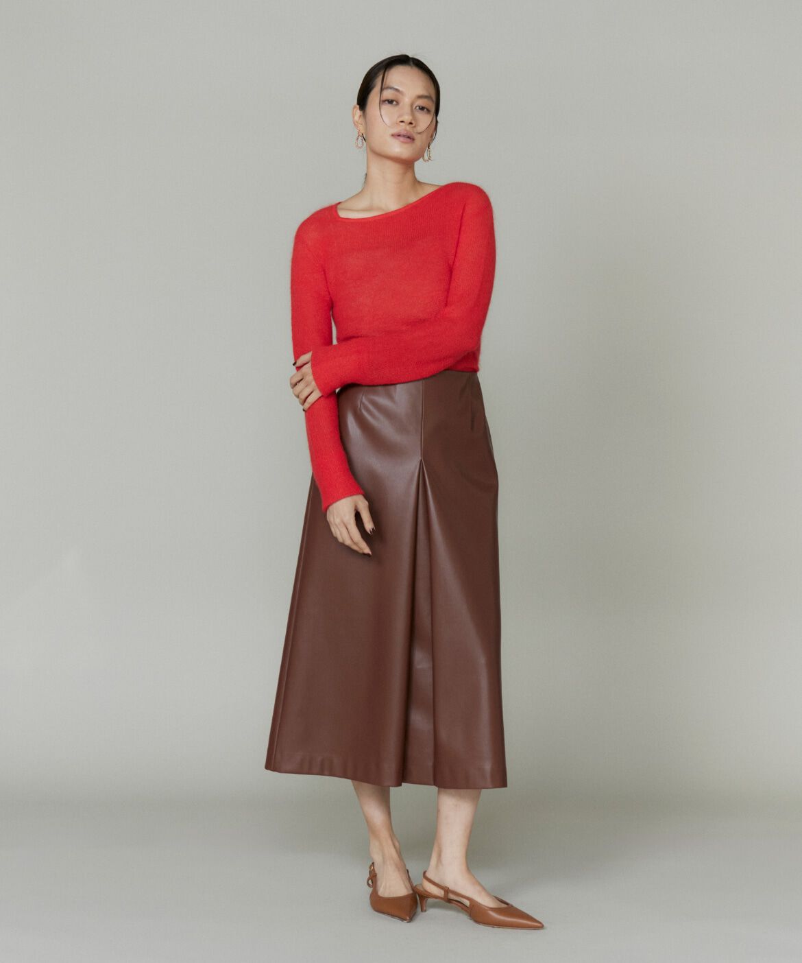 la veille by SUPERIOR CLOSET「シアーモヘアプルオーバー」|ニット・セーター|