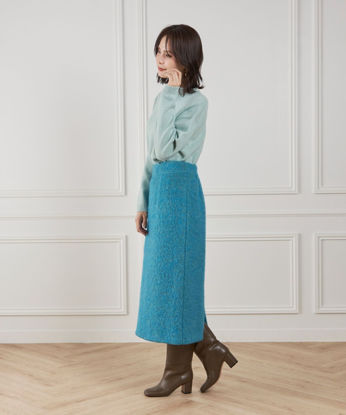 Le Souk「シャギースカート」|タイト|