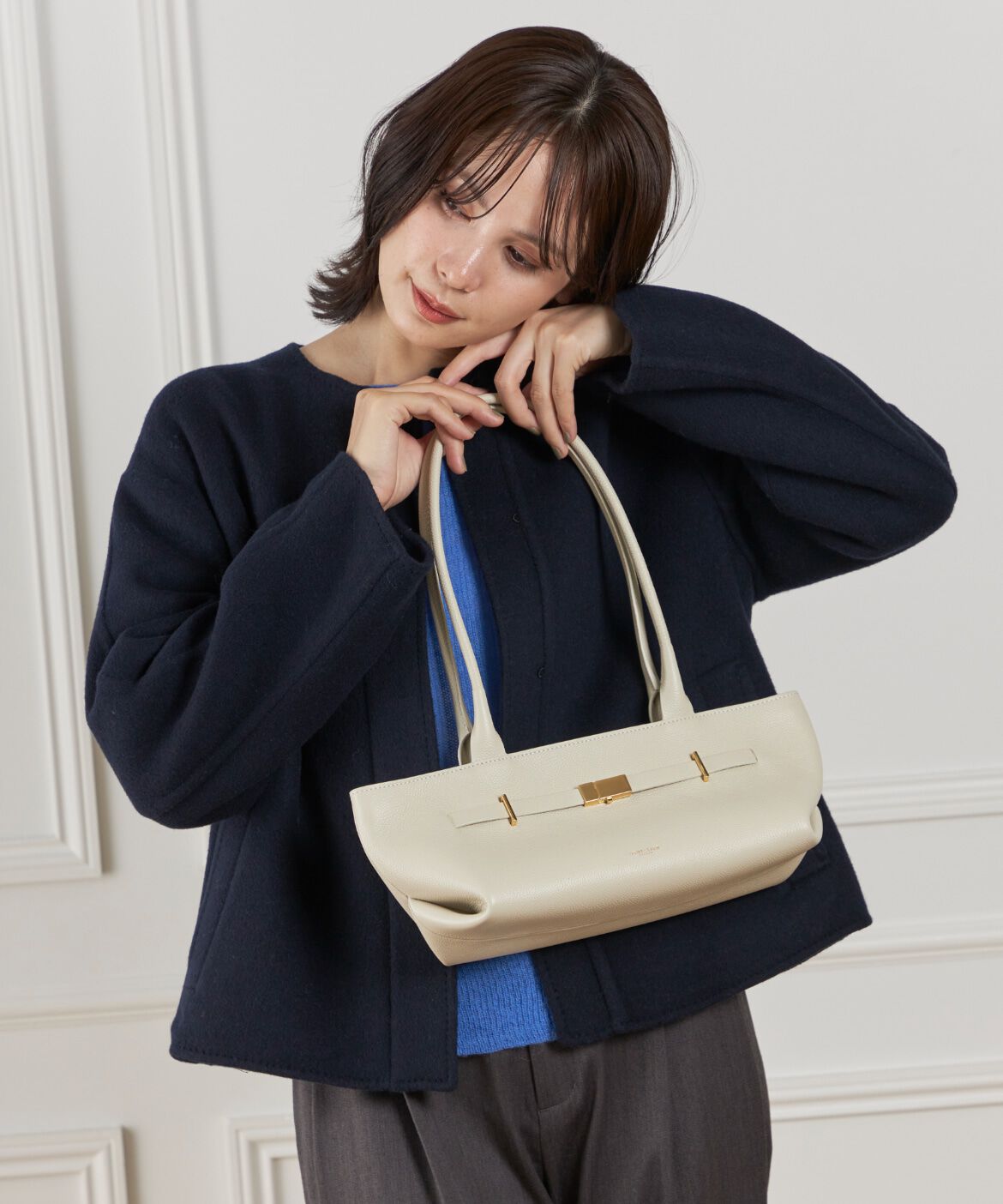 INED「The New York Shoulder Bag ショルダーバッグ《DEMELLIER》」|ショルダー・メッセンジャー|