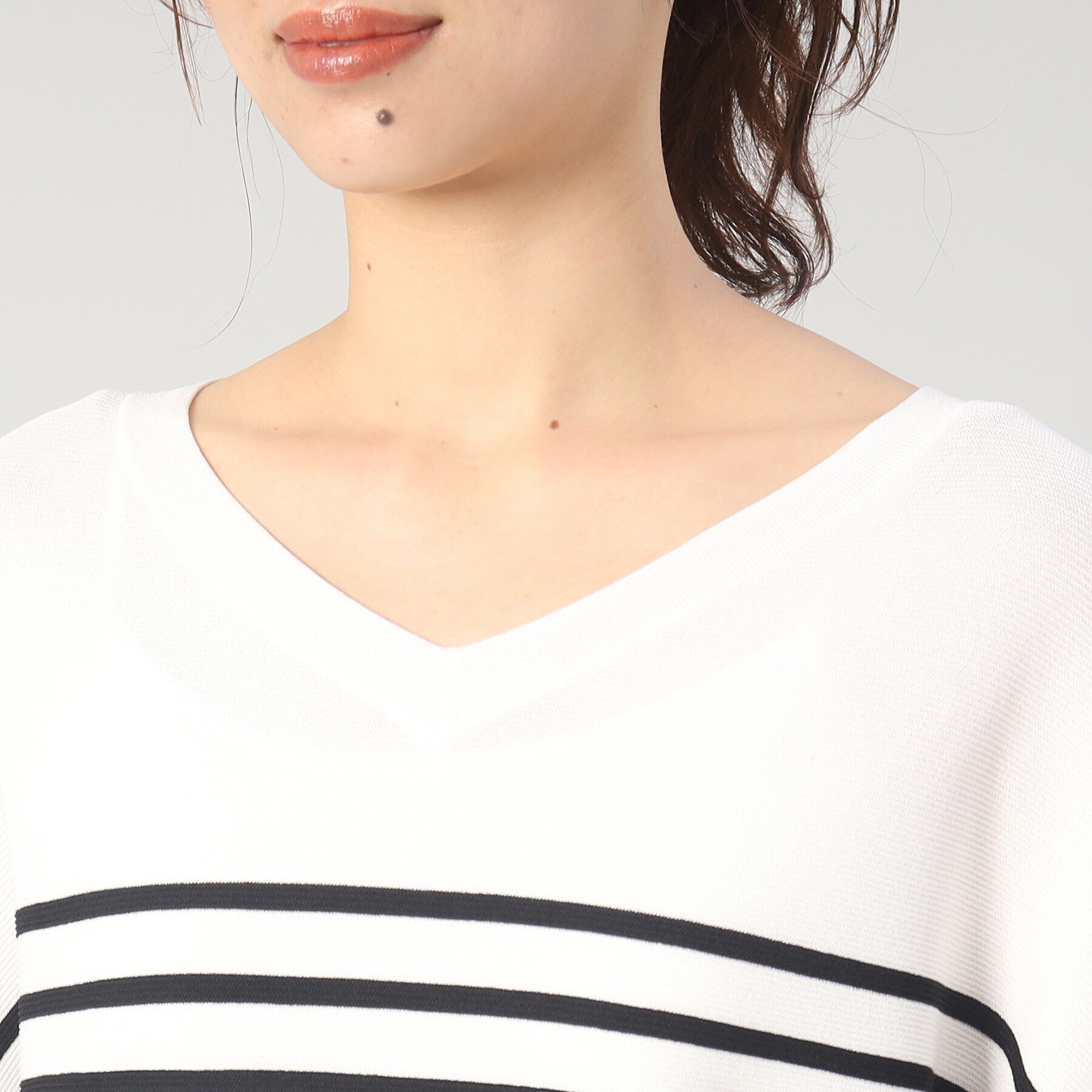 UNTITLED「【大人気のベストセラーアイテム！／洗える】前後2WAY レーヨンストレッチニット」|ニット・セーター|