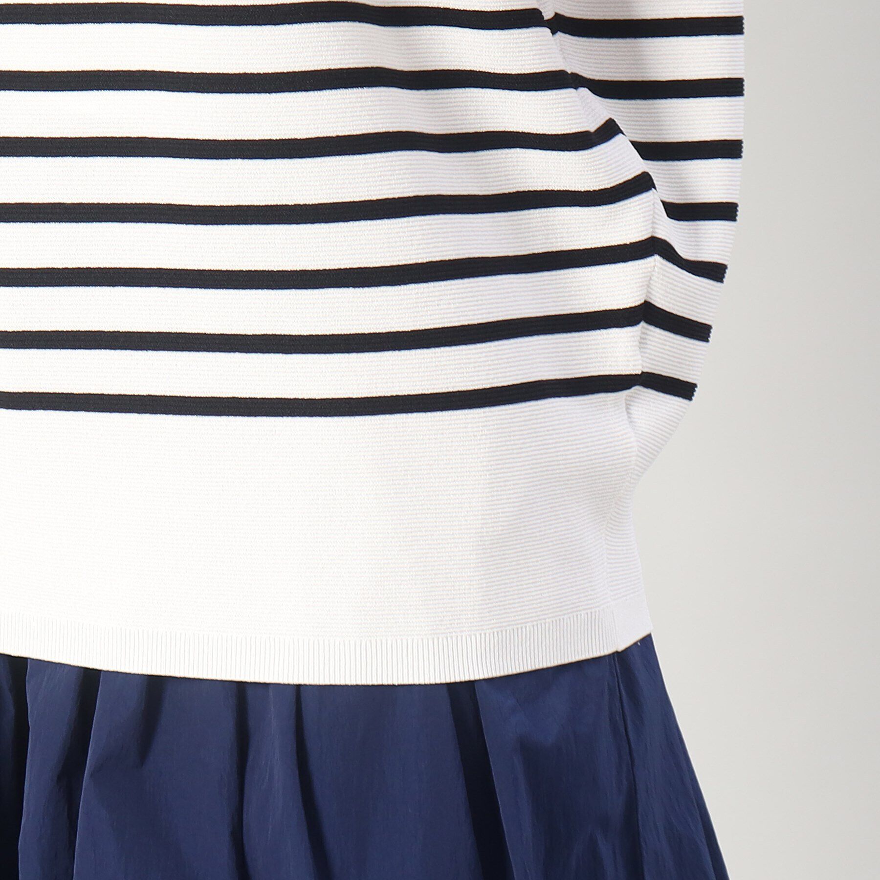 UNTITLED「【大人気のベストセラーアイテム！／洗える】前後2WAY レーヨンストレッチニット」|ニット・セーター|