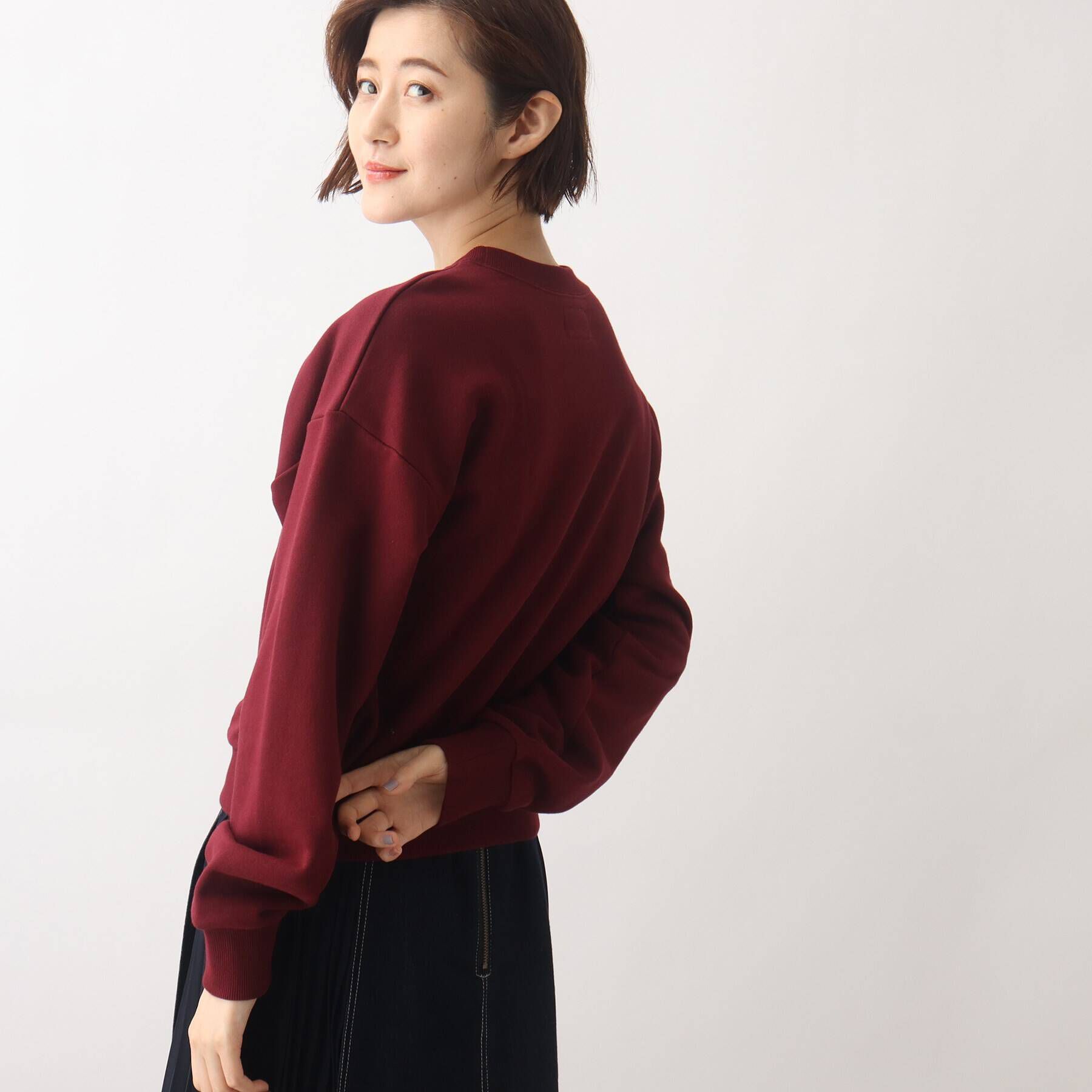 grove「【Wrangler（ラングラー）別注】カレッジロゴがポイント！裏毛プルオーバー」|パーカー|