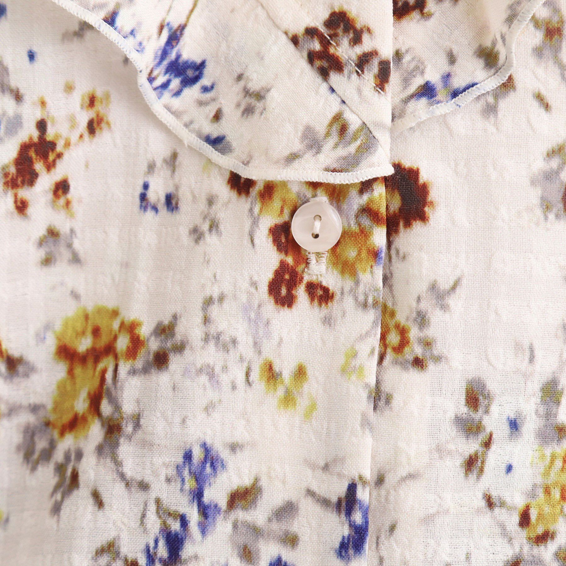 grove「カスリフラワープリントブラウス」|シャツ・ブラウス|