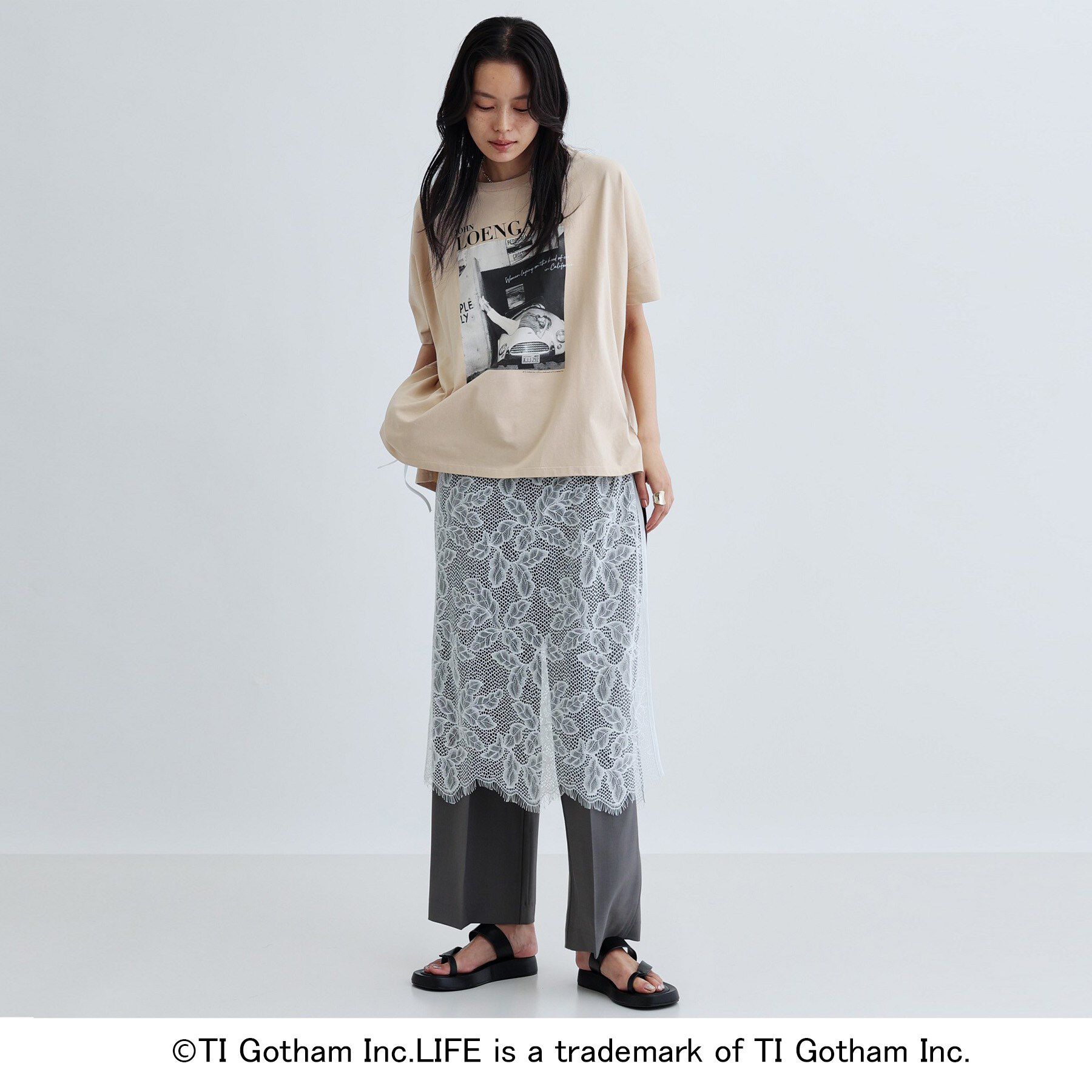 GALLEST「【GOOD ROCK SPEED&times;LIFE PICTURE COLLECTION】ワイドTシャツ」|Tシャツ・カットソー|