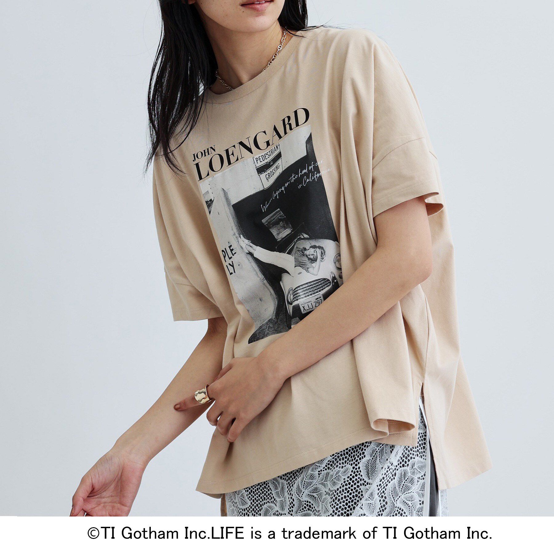 GALLEST「【GOOD ROCK SPEED&times;LIFE PICTURE COLLECTION】ワイドTシャツ」|Tシャツ・カットソー|