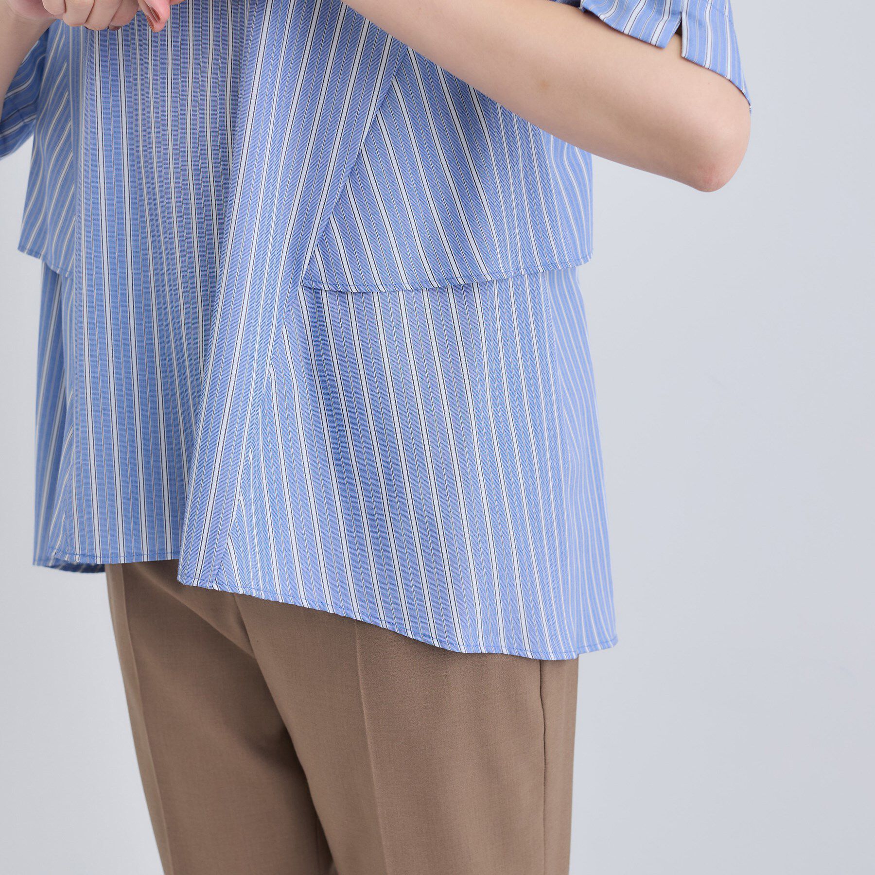 INDIVI「【UVケア】バックデザインブラウス」|シャツ・ブラウス|