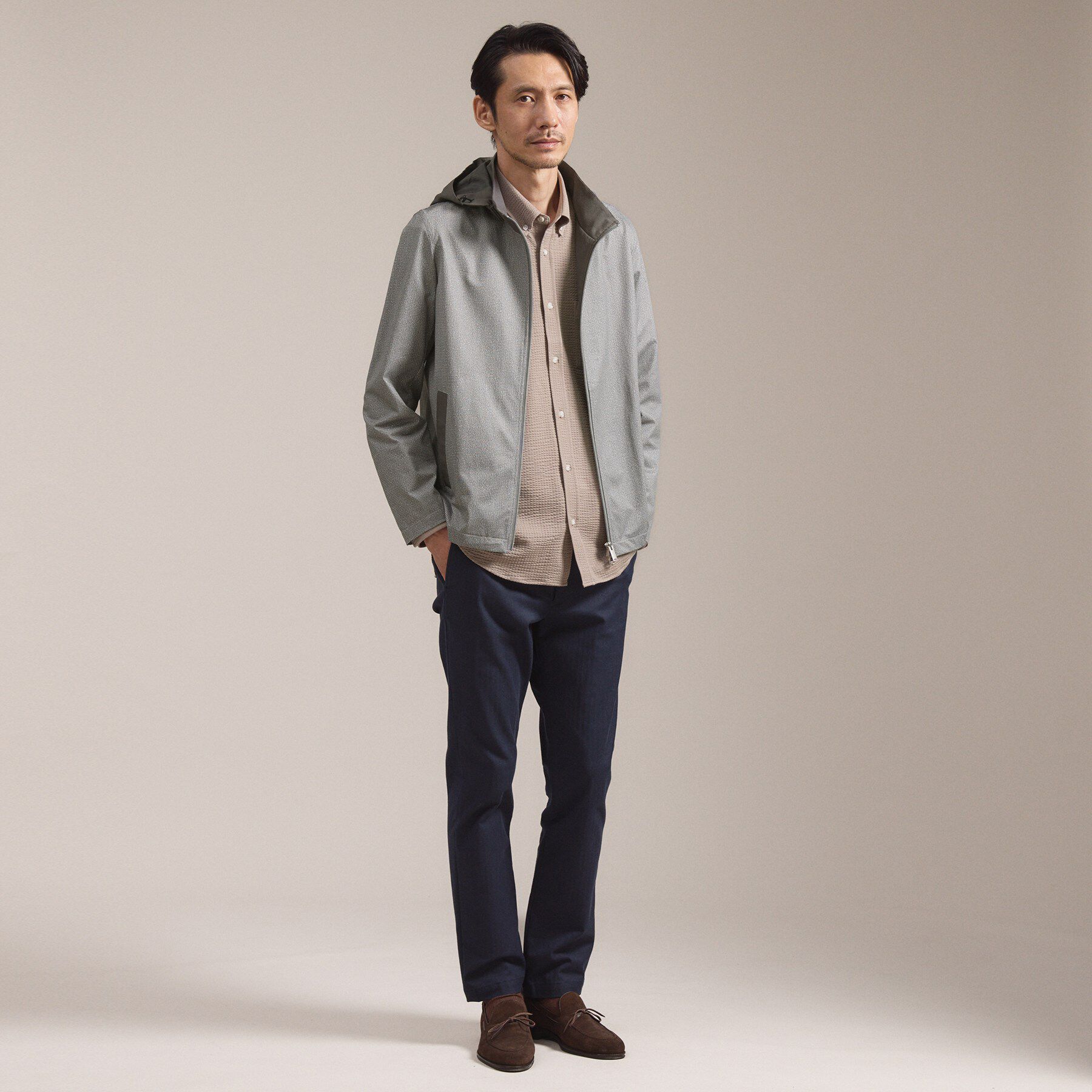 TAKEO KIKUCHI「2WAYアクティブ ライト ブルゾン」|ブルゾン・スタジャン|