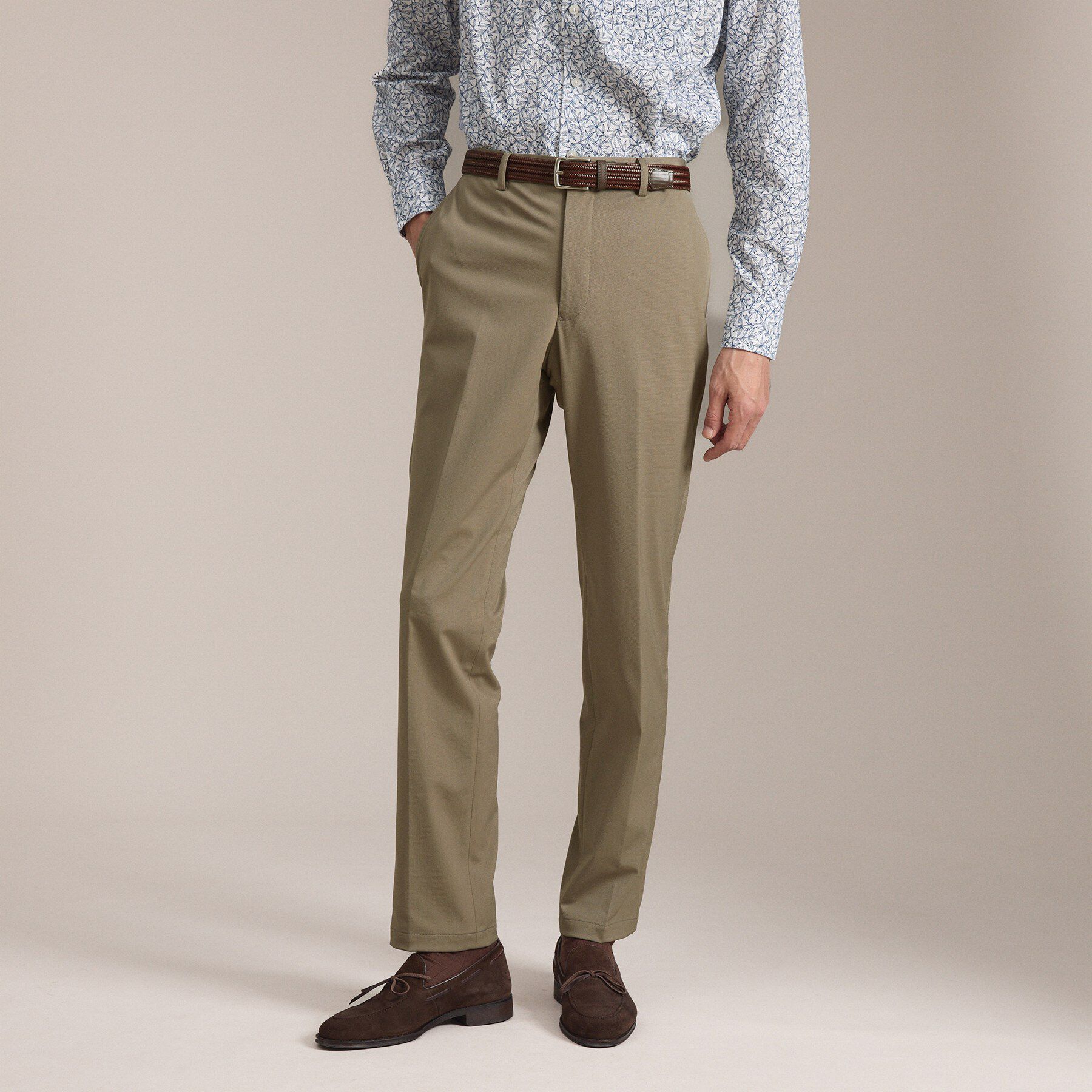 TAKEO KIKUCHI「None Of Stress ライト パンツ」|その他|ピンクベージュ(05