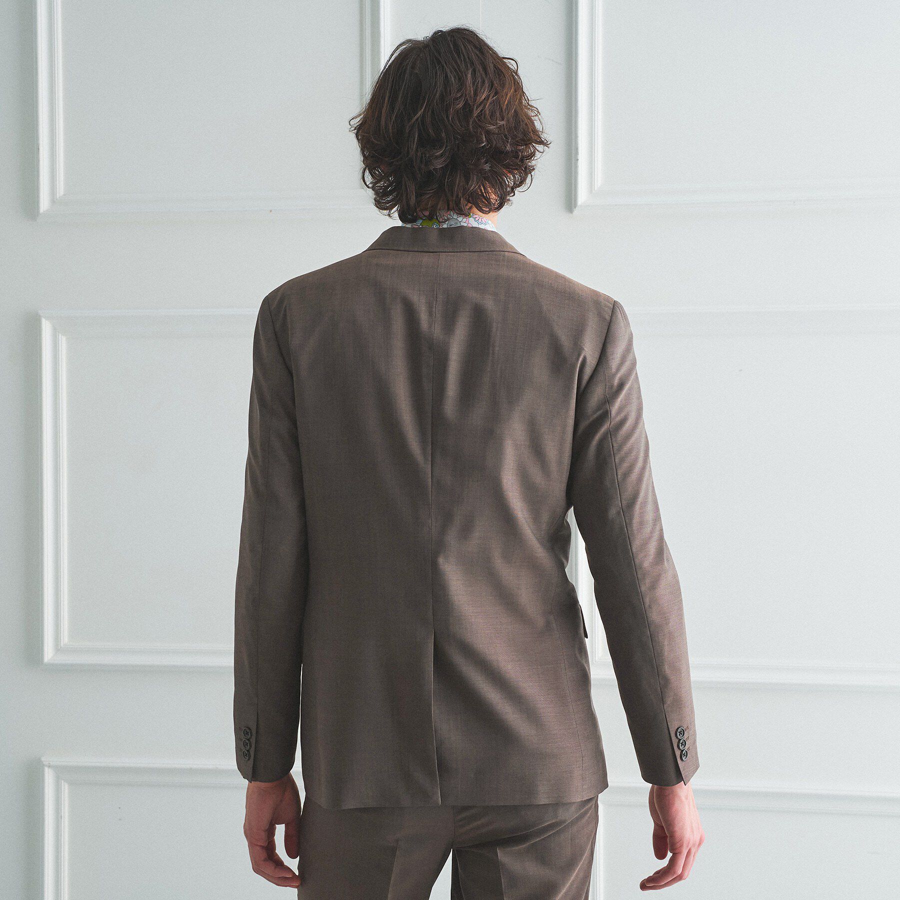 TAKEO KIKUCHI「【BOWLER HAT LABEL】TWトロピカルシャンブレー JAZZジャケット」|テーラードジャケット|