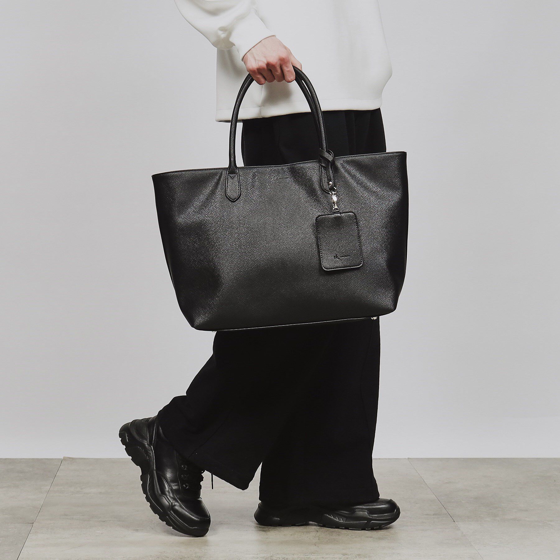 tk.TAKEO KIKUCHI「レザー調トートバッグ」|トートバッグ|