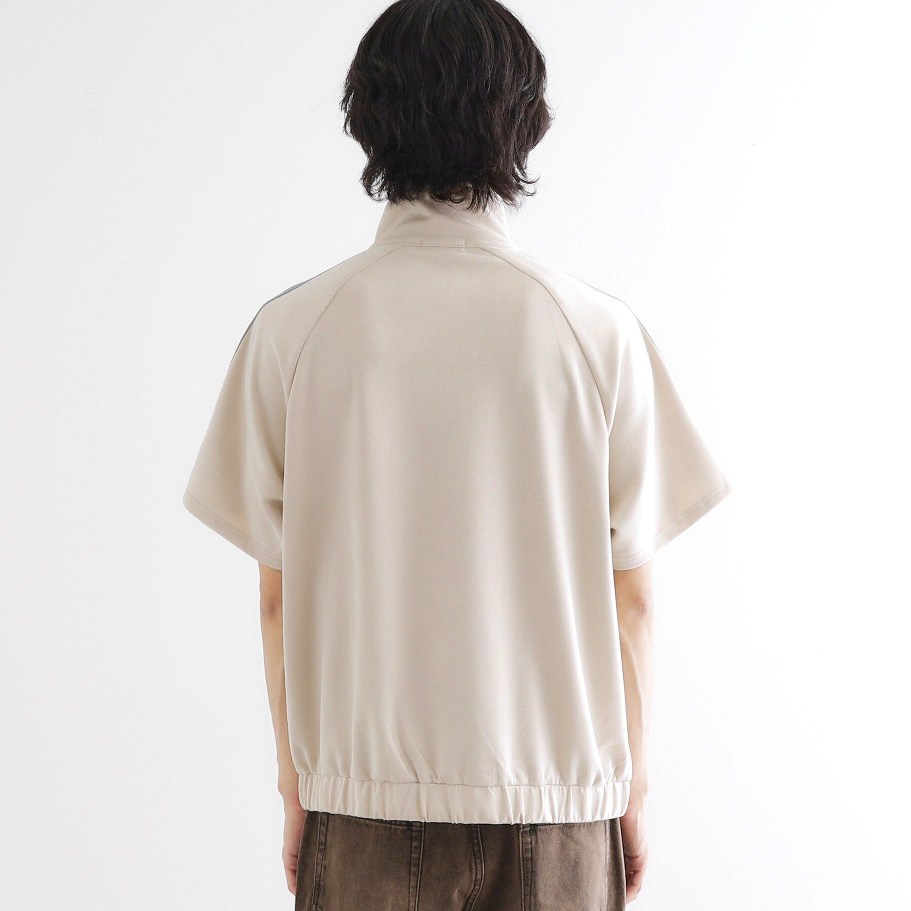 tk.TAKEO KIKUCHI「スエードライクトラックジャケット」|ブルゾン・スタジャン|