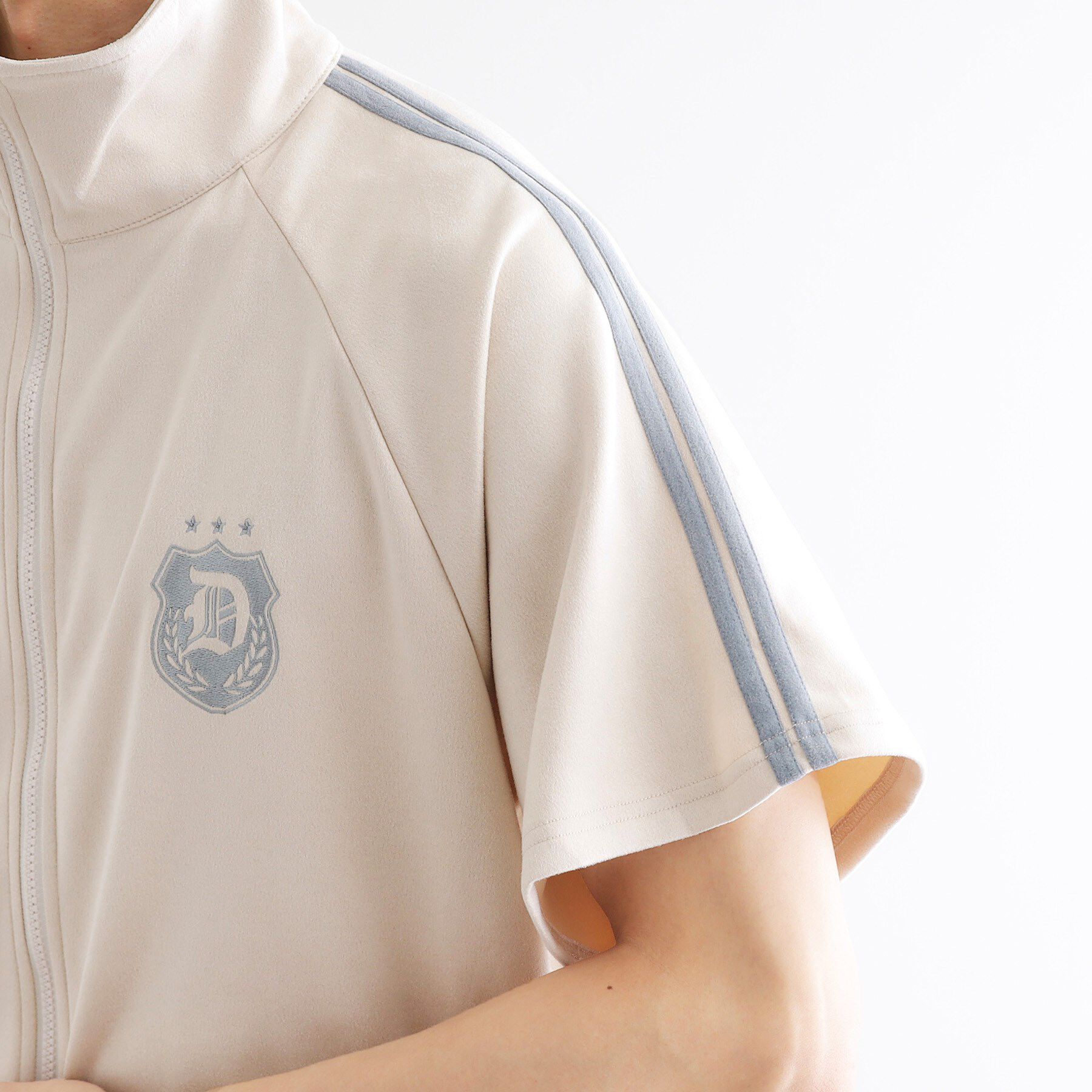 tk.TAKEO KIKUCHI「スエードライクトラックジャケット」|ブルゾン・スタジャン|