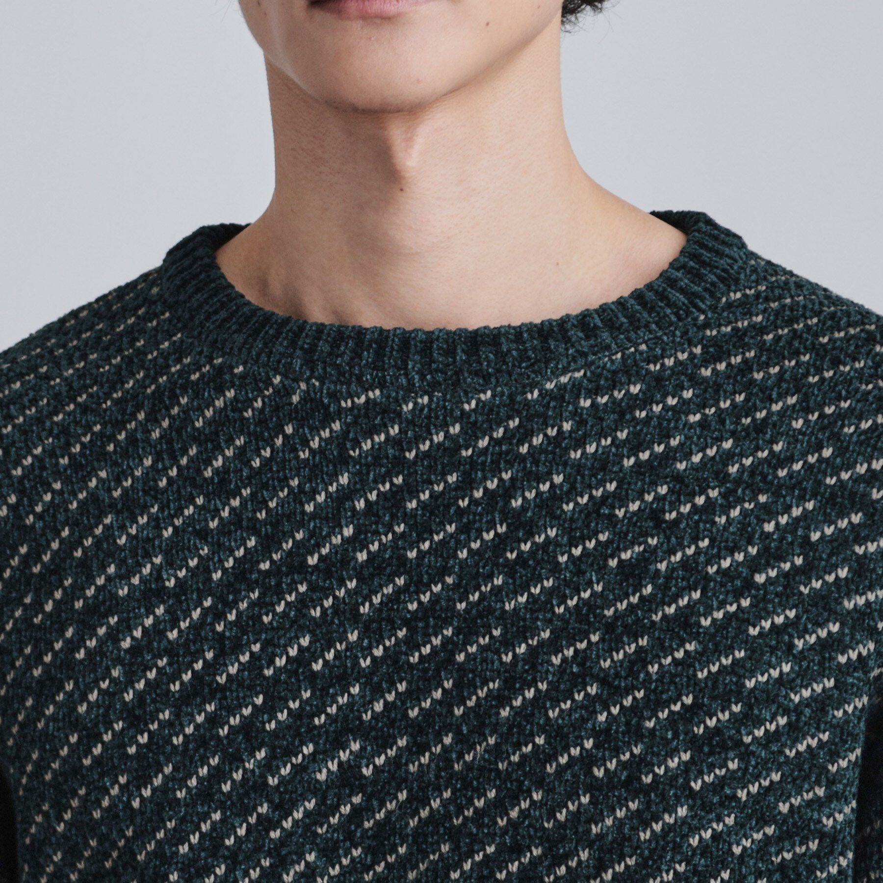 tk.TAKEO KIKUCHI「バーズアイモールニット」|ニット・セーター|