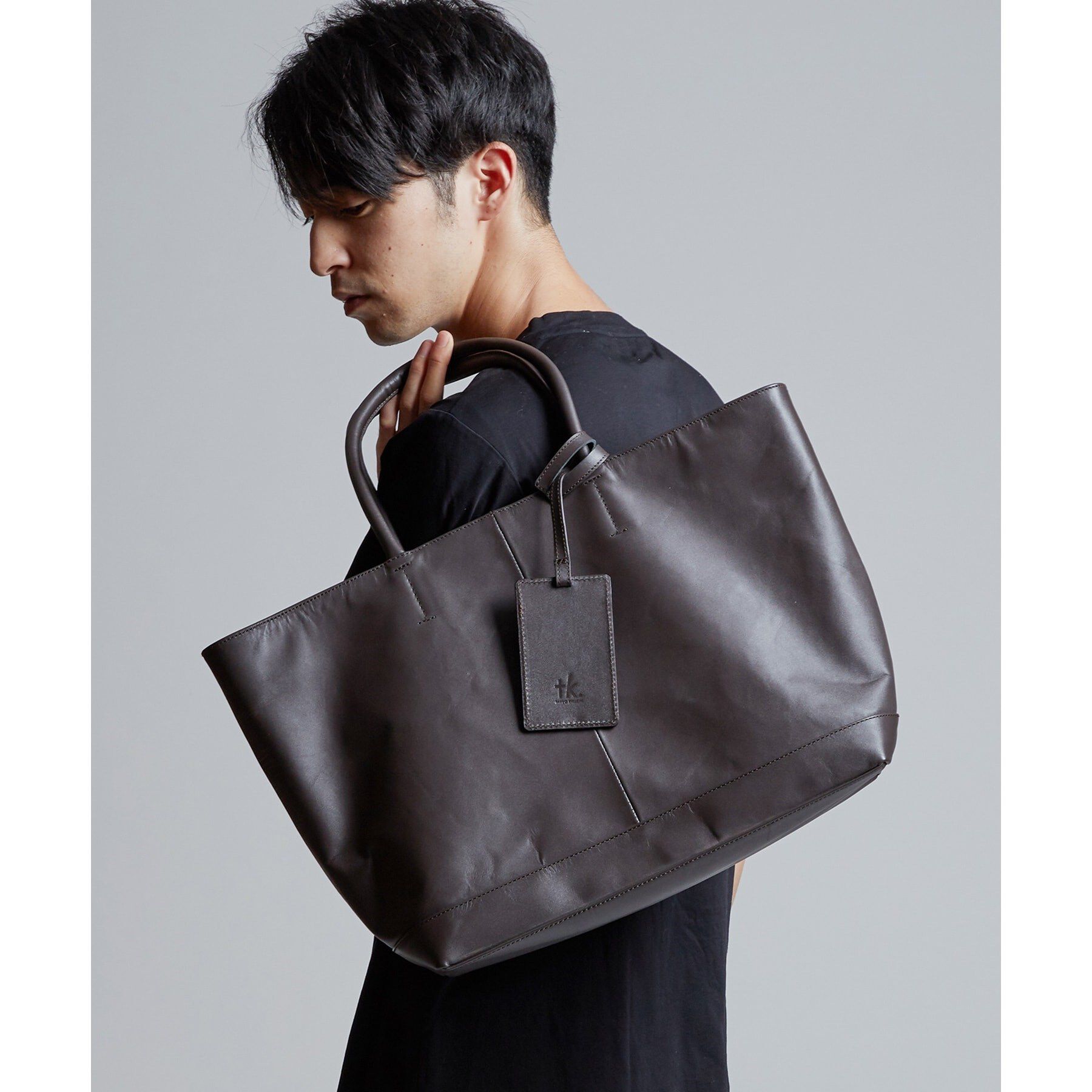 tk.TAKEO KIKUCHI「【WEB限定】レザートートバッグ」|トートバッグ|