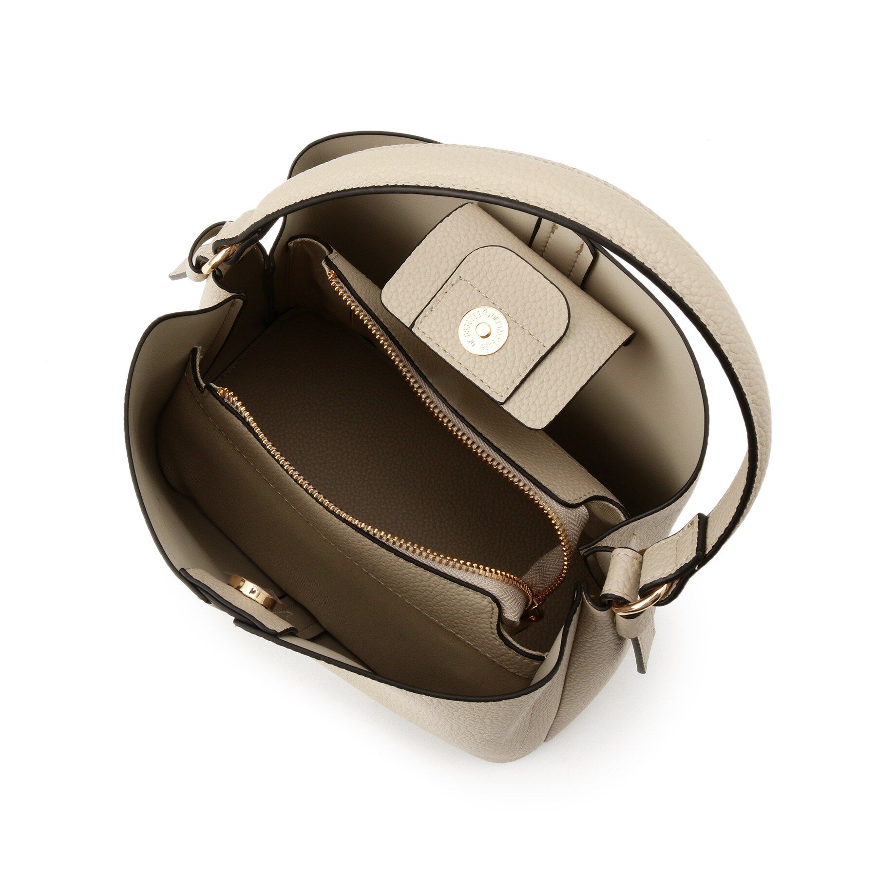 Couture broach「2wayレザー調ハンドバッグ」|ショルダー・メッセンジャー|