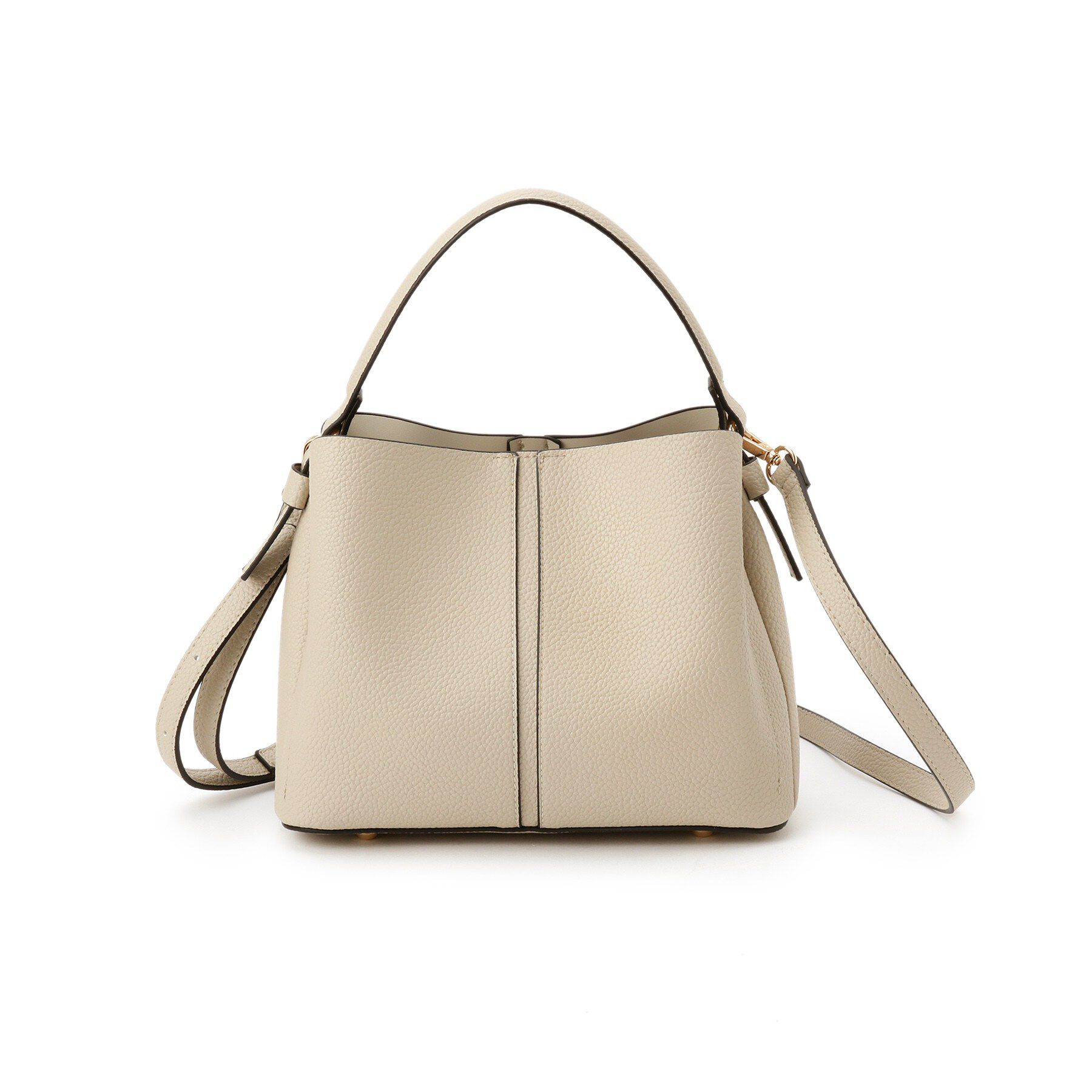 Couture broach「2wayレザー調ハンドバッグ」|ショルダー・メッセンジャー|